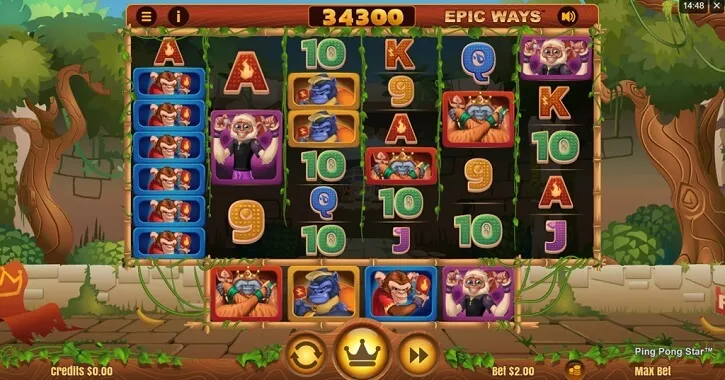 ping pong star slot screen