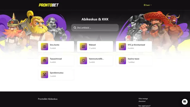 prontobet abikeskus