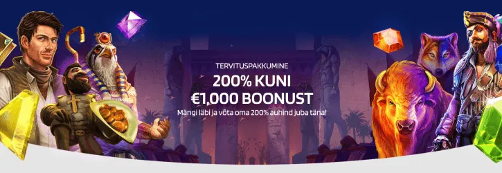 quickslot kasiino tervitusboonus kampaania