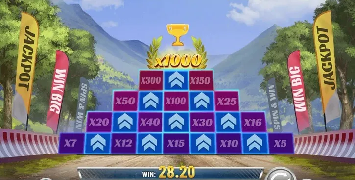 rally 4 riches slot bonus