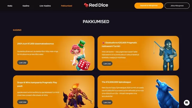 reddice kasiino kampaaniad