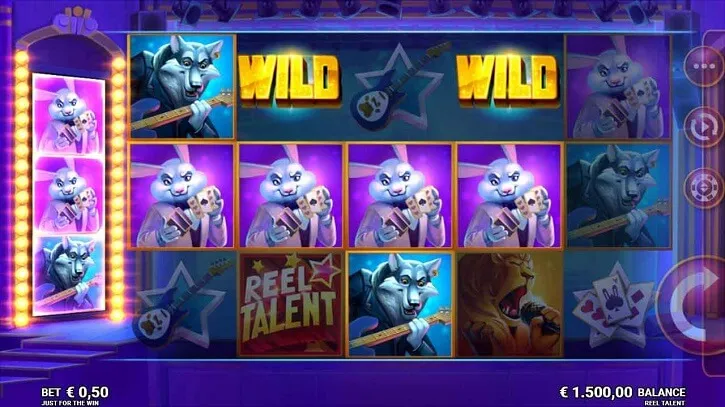 reel talent slot screen