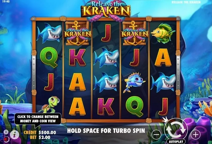 release the kraken slot screen