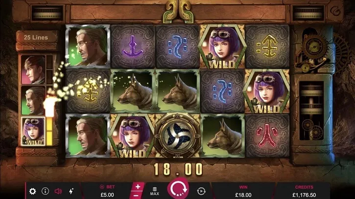 relic seekers slot screen