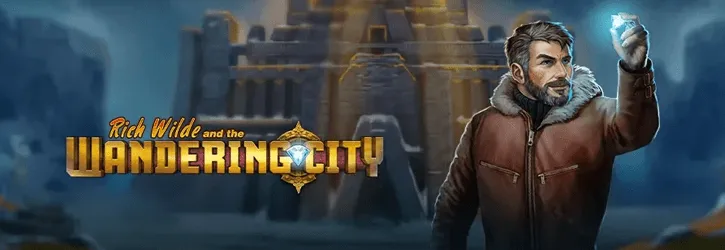 rich wilde and the wandering city slot playngo