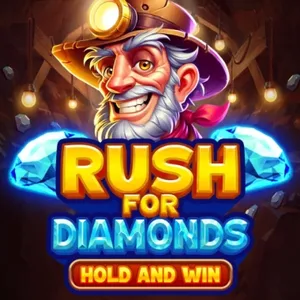 rush for diamonds hold and win slot icon