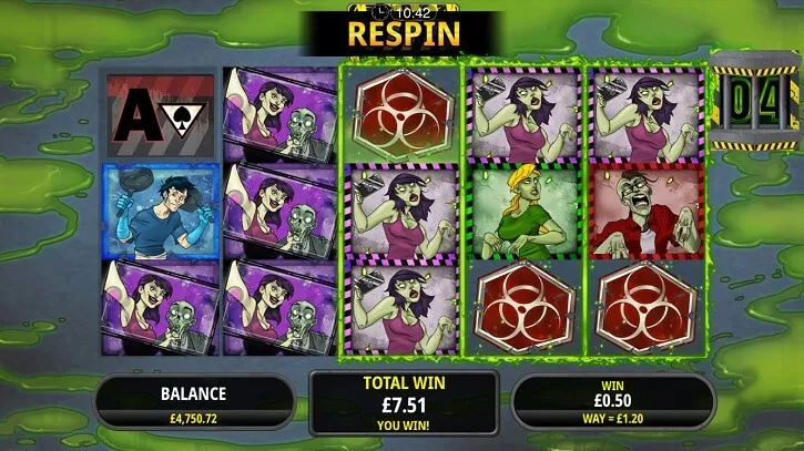 scatter brains 2 slot screen