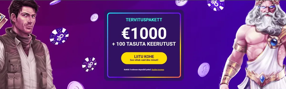 slotbox kasiino tervituspakett