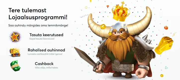 slots.io kasiino lojaalsusprogramm