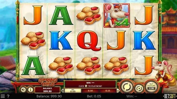 spring tails slot screen