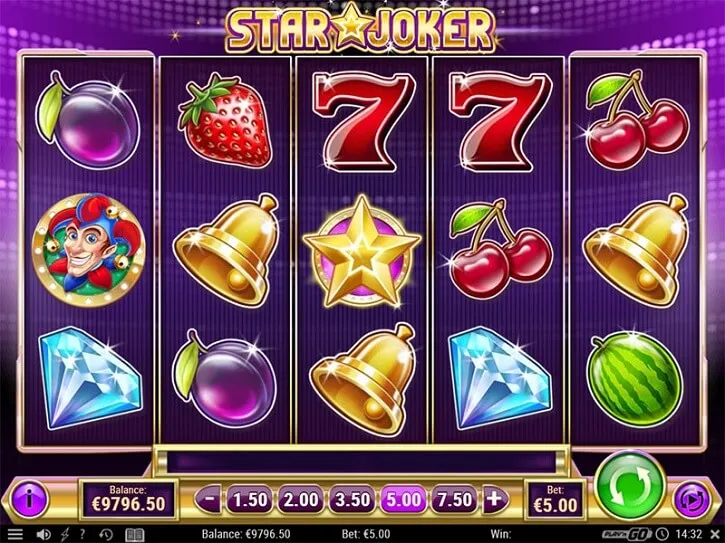star joker slot screen