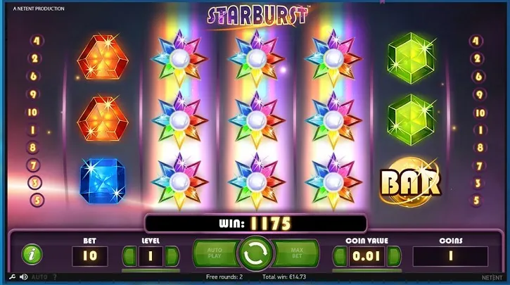 starburst slot