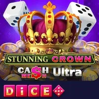stunning crown cash mesh ultra dice slot icon