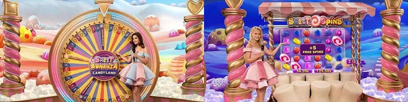 sweet bonanza candyland game screens