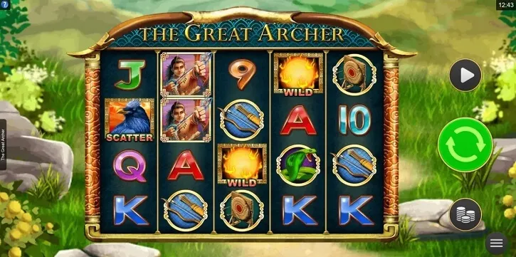 the great archer slot screen