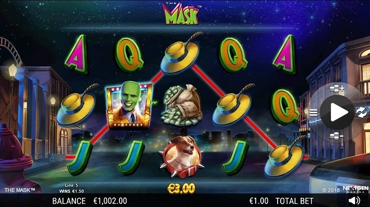 the mask slot screen