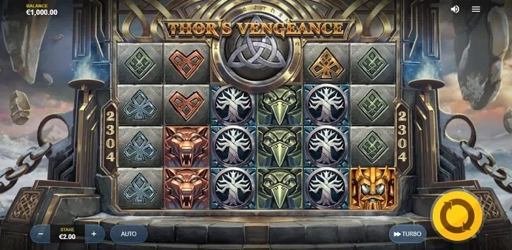 thors vengeance slot screen