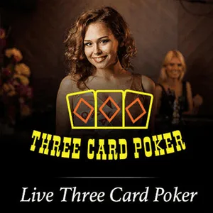 three card poker live evolution game icon