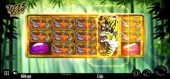 tiger rush slot screen