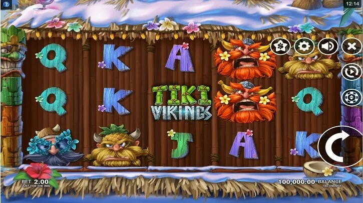 tiki vikings slot screen