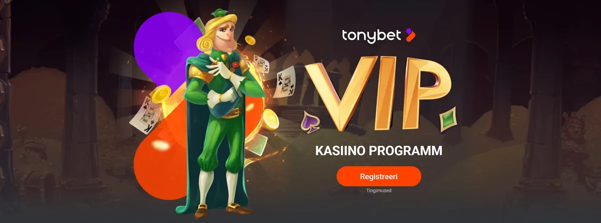 Tonybet kasiino vip programm