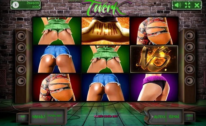 twerk slot screen