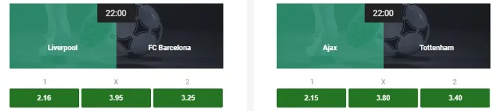 unibet champions league odds 06.05