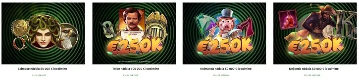 unibet kasiino martsi turniirid