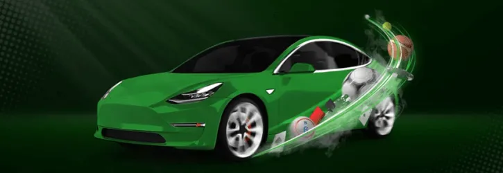 unibet kasiino tesla giveaway kampaania