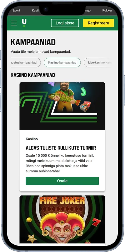unibet mobiilne veebileht kampaaniad
