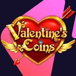 valentines coins slot icon