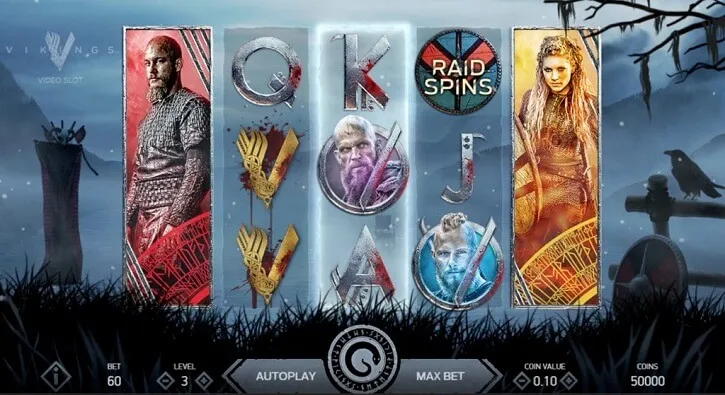 vikings slot screen