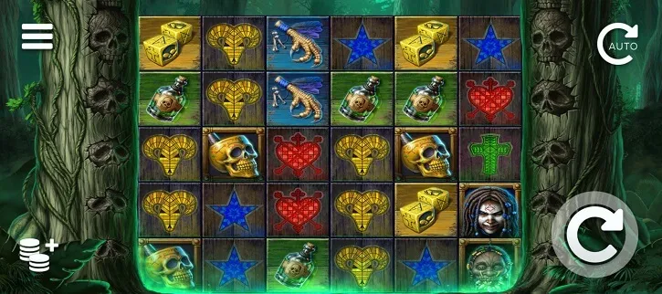 voodoo gold slot screen