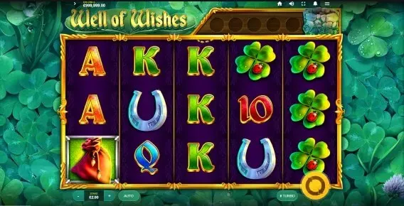 well of wishes slot screen
