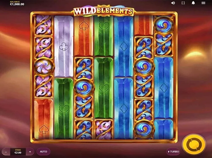 wild elements slot screen