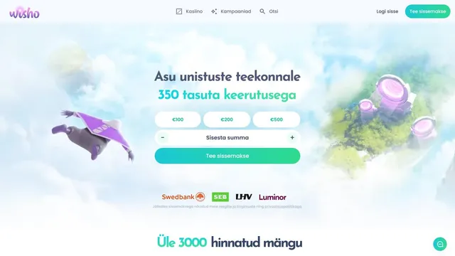 wisho kasiino veebileht